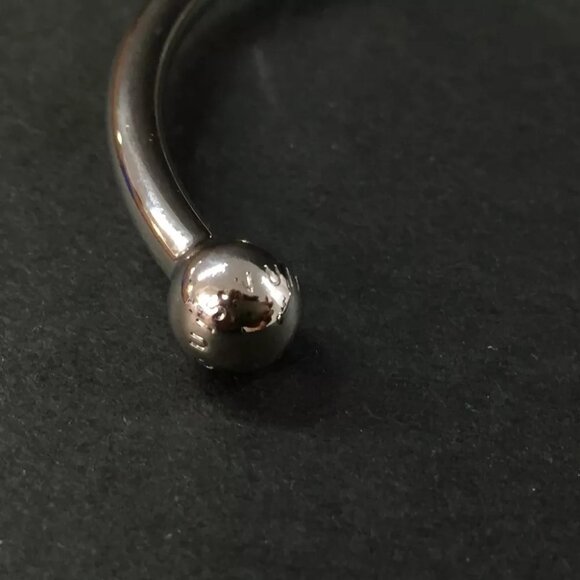 Louis Vuitton Monogram Jonck Silver Tone Bracelet - Picture 5 of 8